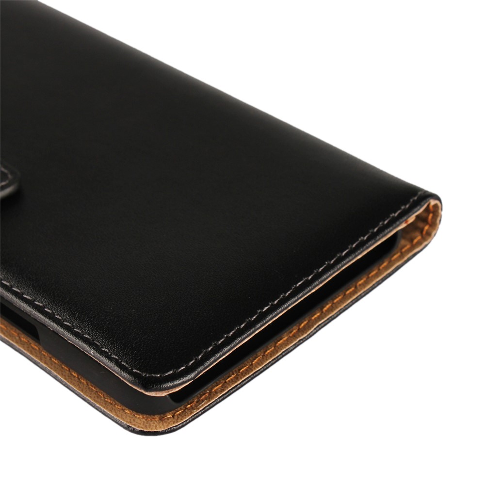 Crazy Horse Genuine Leather Magnetic Wallet Case for Huawei Mate 10 Pro - Black-11