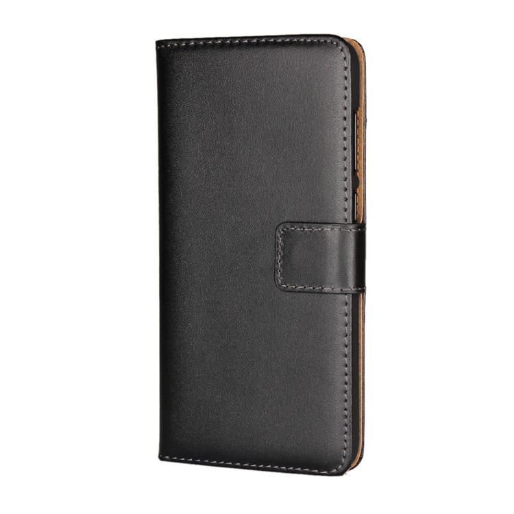Leder Brieftasche Ständer Schutzhülle Für Huawei Ehre 6C Pro / V9 Spielen - Schwarz-3