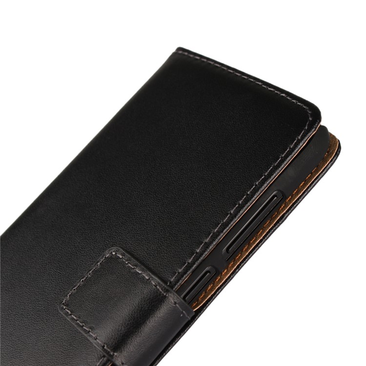 Leder Brieftasche Ständer Schutzhülle Für Huawei Ehre 6C Pro / V9 Spielen - Schwarz-9