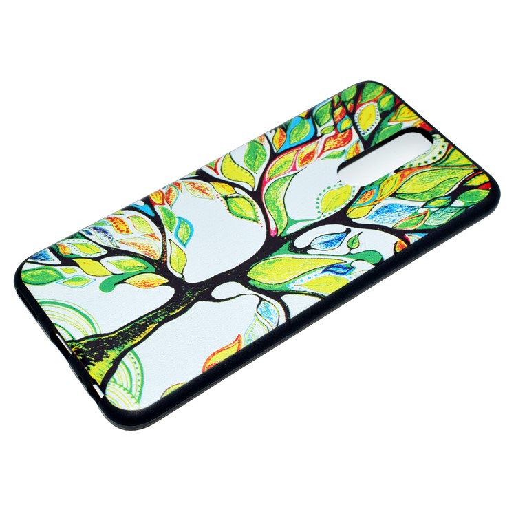 Printing Pattern TPU Phone Case for Huawei Mate 10 Lite / nova 2i / Maimang 6 / Honor 9i (India) - Colorized Tree-3