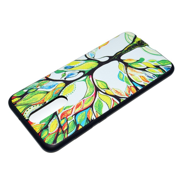 Printing Pattern TPU Phone Case for Huawei Mate 10 Lite / nova 2i / Maimang 6 / Honor 9i (India) - Colorized Tree-4