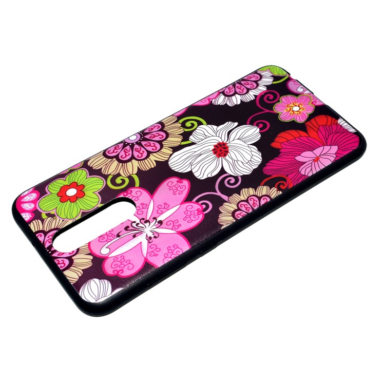 Printing Pattern TPU Protection Mobile Cover for Huawei Mate 10 Lite / nova 2i / Maimang 6 / Honor 9i (India) - Vivid Flowers-4