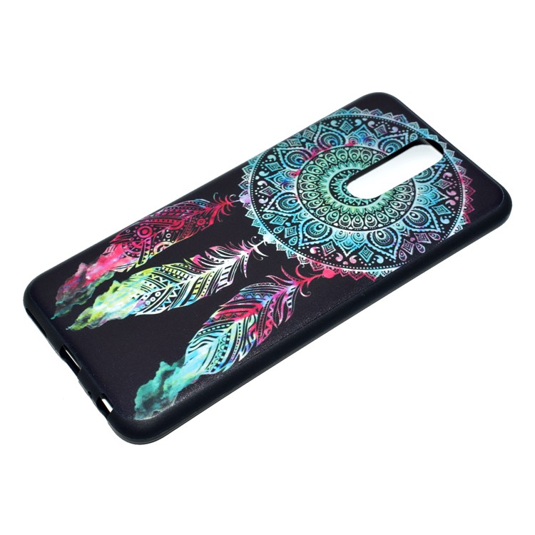 Printing Pattern TPU Case Cover for Huawei Mate 10 Lite / nova 2i / Maimang 6 / Honor 9i (India) - Tribal Dream Catcher-3