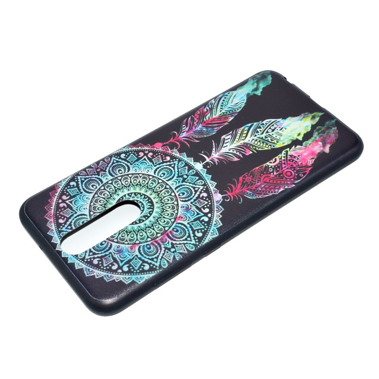 Printing Pattern TPU Case Cover for Huawei Mate 10 Lite / nova 2i / Maimang 6 / Honor 9i (India) - Tribal Dream Catcher-4
