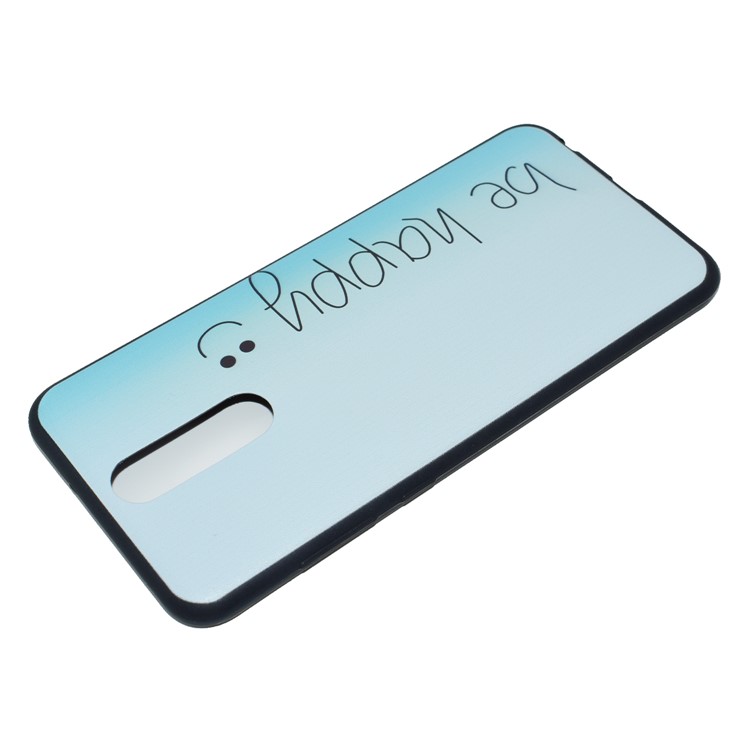 Printing Pattern TPU Cell Phone Case Accessory for Huawei Mate 10 Lite / nova 2i / Maimang 6 / Honor 9i (India) - Be Happy and Smile-4