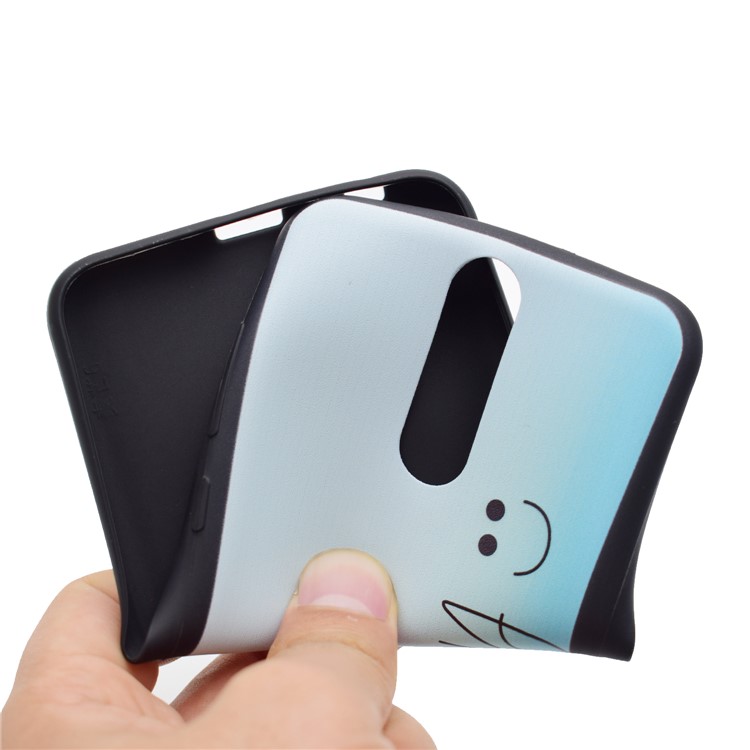 Printing Pattern TPU Cell Phone Case Accessory for Huawei Mate 10 Lite / nova 2i / Maimang 6 / Honor 9i (India) - Be Happy and Smile-5