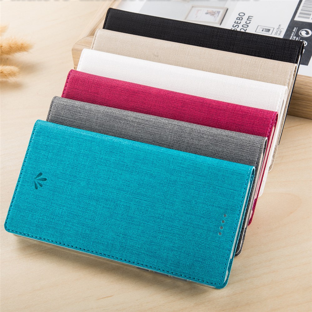 VILI DMX Style Card Holder Leather Shell for Huawei Mate 10 Lite - White-2