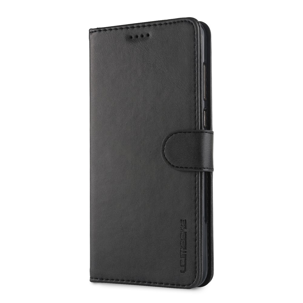 Lc. Imeeke Para Huawei Mate 10 Lite / Nova 2i / Maimang 6 / Honor 9i (India) PU Cuero Billetera Estuche Para Teléfono Móvil Accesorio - Negro