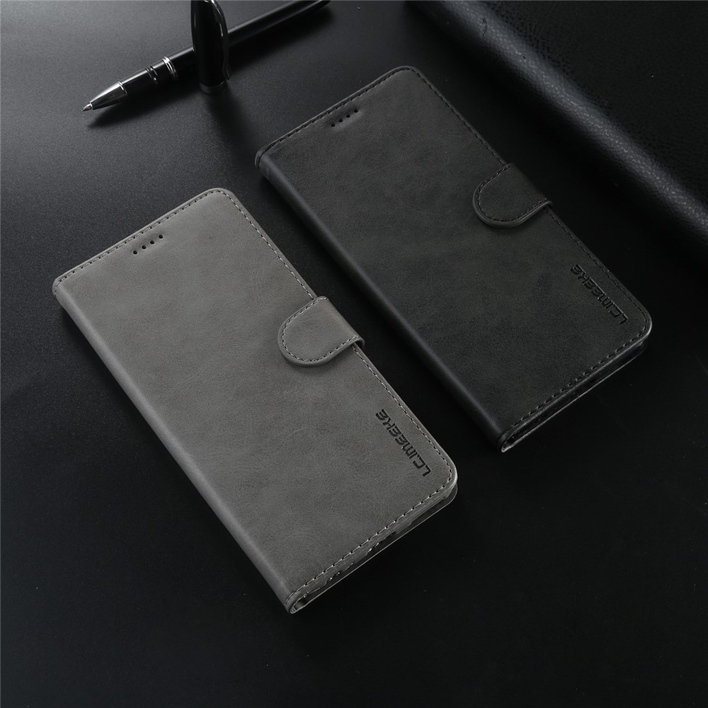 LC.IMEEKE for Huawei Mate 10 Lite / nova 2i / Maimang 6 PU Leather Wallet Stand Case Acessory - Grey-11