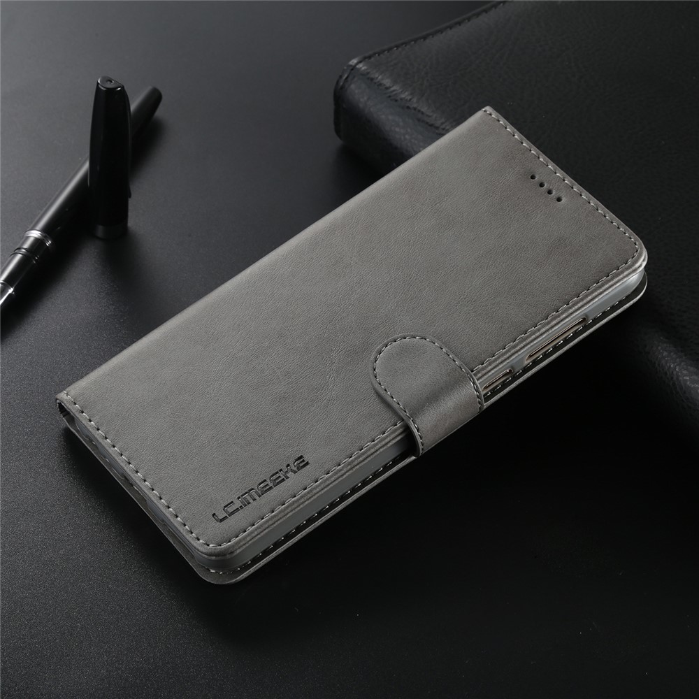 LC.IMEEKE for Huawei Mate 10 Lite / nova 2i / Maimang 6 PU Leather Wallet Stand Case Acessory - Grey-8