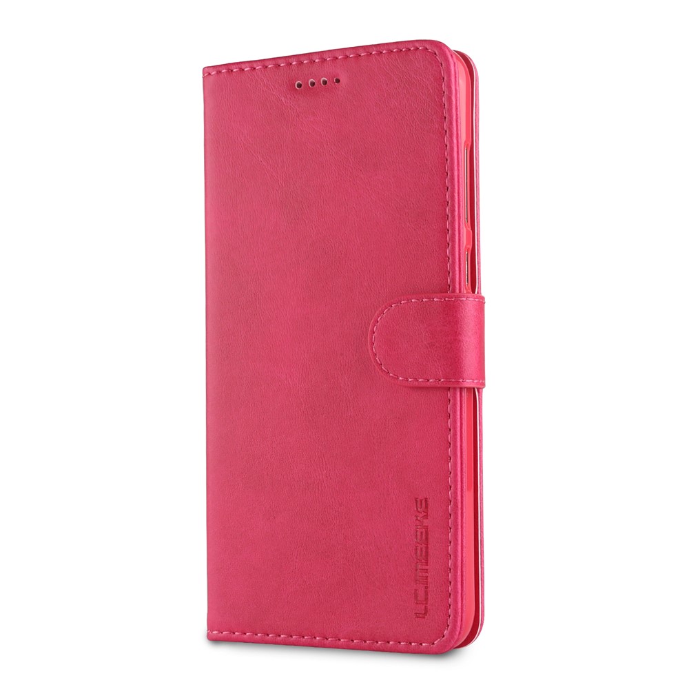 LC.IMEEKE for Huawei Mate 10 Lite / nova 2i / Maimang 6 PU Leather Wallet Stand Flip Shell - Rose-7