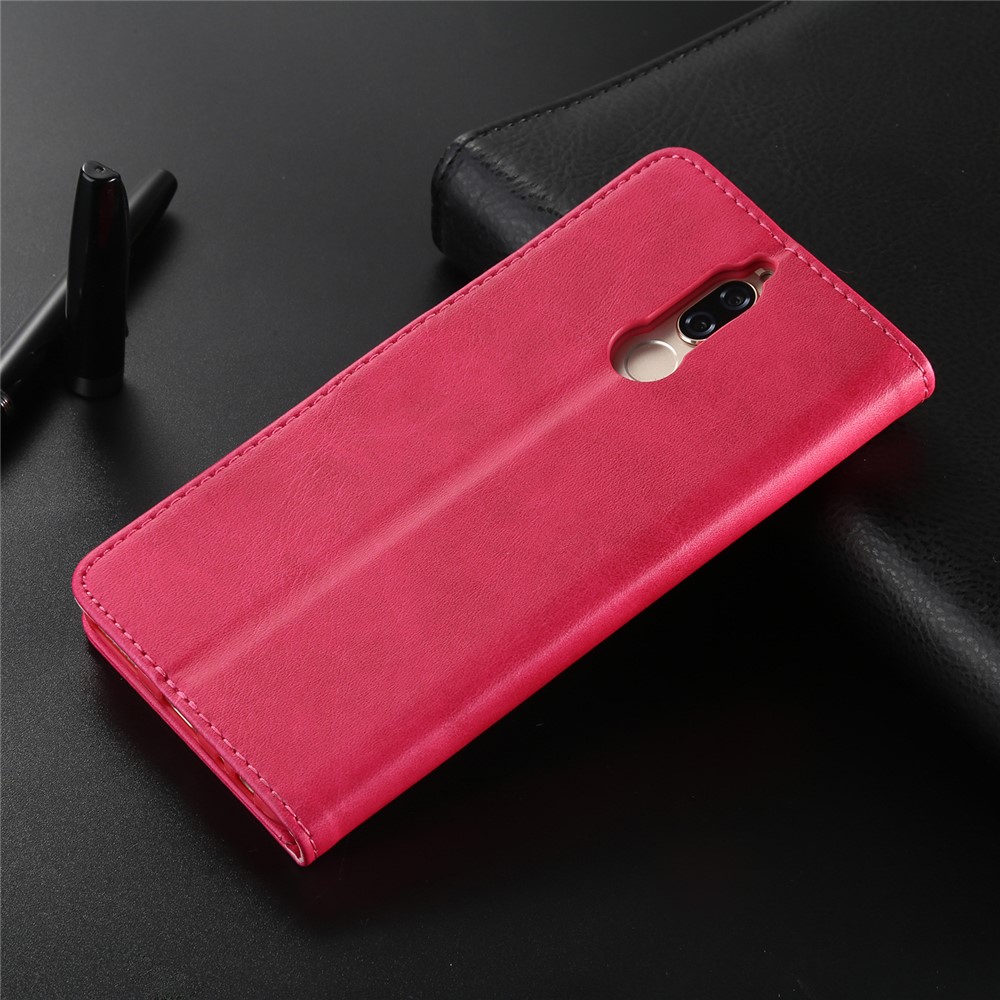 LC.IMEEKE for Huawei Mate 10 Lite / nova 2i / Maimang 6 PU Leather Wallet Stand Flip Shell - Rose-9