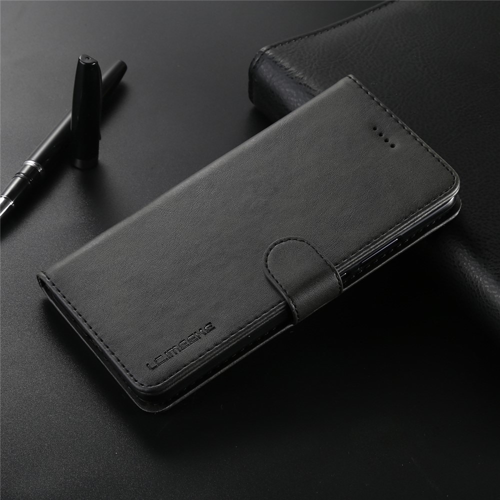 Lc. Imeeke Pour Huawei Mate 10 Pro pu pu en Cuir Wallet Stand Boîte Avec Des Emplacements de Carte - le Noir