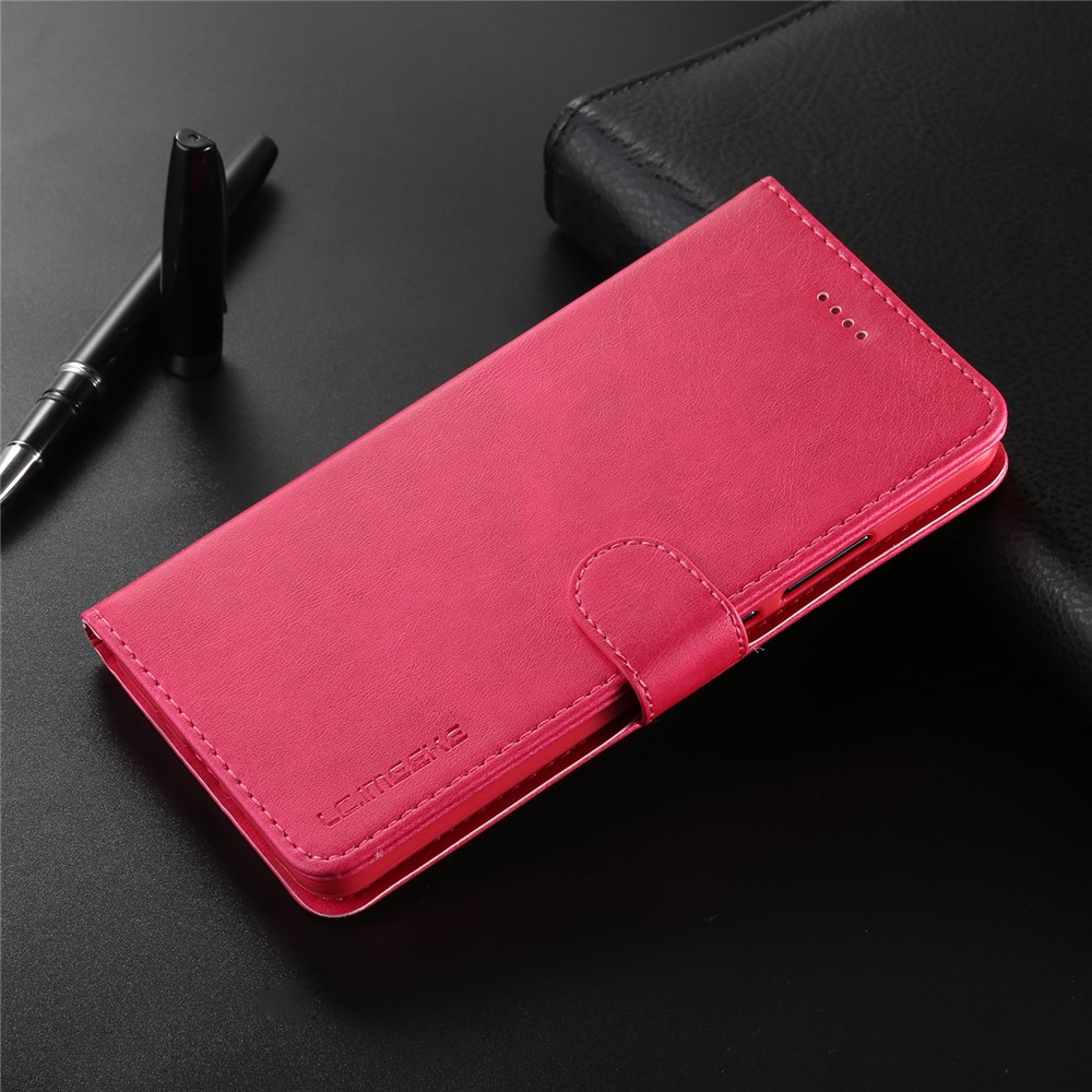 Lc. Imeeke Walllet Couverture Couverture Téléphone Pour Huawei Mate 10 Pro - Rose-8