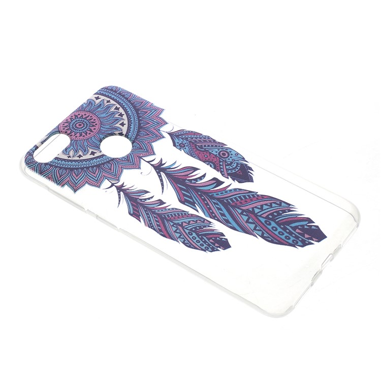 Pattern Printing TPU Back Case for Huawei Y6 Pro (2017) / Enjoy 7 / P9 lite mini - Dream Catcher-2