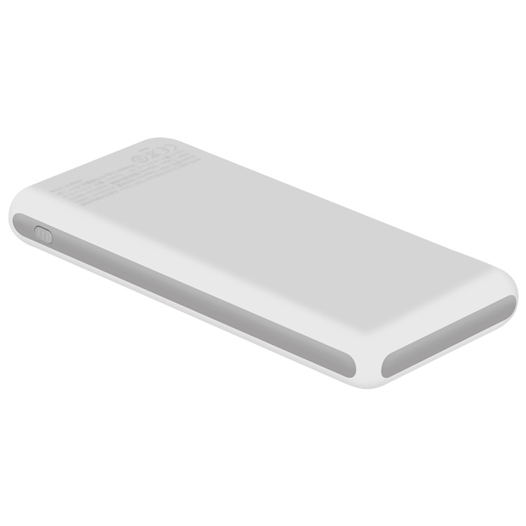 MOMAX Q. Power 2X Wireless-Ladegerät Dual USB Power Bank-Ladegerät Mit Micro / Typ-C Dual-Eingang (keine FOD-Funktion) - Weiß-8
