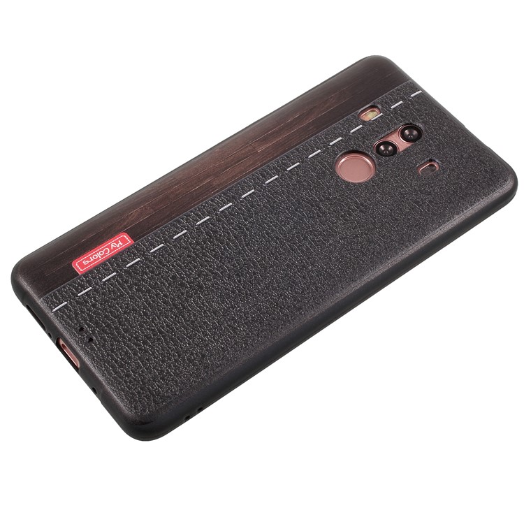 Embossed Pattern TPU Gel Protection Case for Huawei Mate 10 Pro - Notebook-4