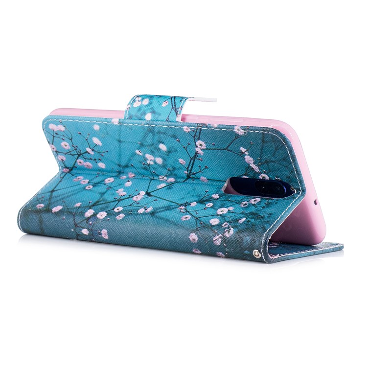 Pattern Printing PU Leather Wallet Shell for Huawei Mate 10 Lite / nova 2i / Maimang 6 / Honor 9i (India) - Wintersweet-4