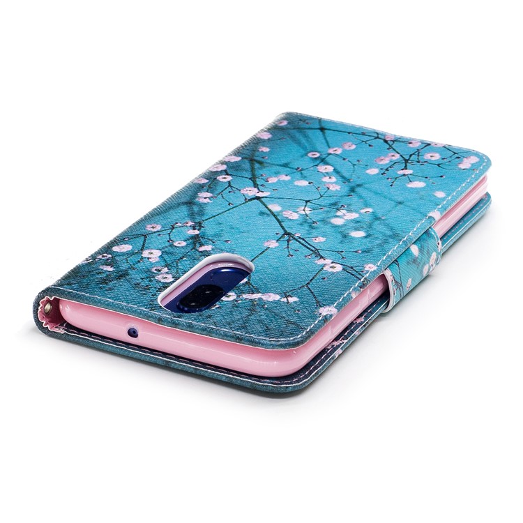 Pattern Printing PU Leather Wallet Shell for Huawei Mate 10 Lite / nova 2i / Maimang 6 / Honor 9i (India) - Wintersweet-7