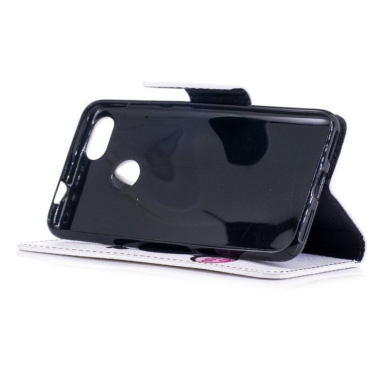 Pattern Printing Wallet Leather Flip Mobile Phone Casing with Stand for Huawei P9 lite mini / Enjoy 7 / Y6 Pro (2017) - Happy Panda-5