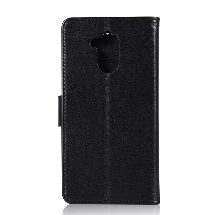 Imprinted Dream Catcher Owl Leather Wallet Case for Huawei Enjoy 6s / Honor 6C - Black-3
