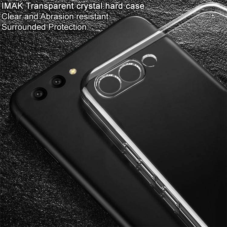 IMAK Crystal Case II Pro for Huawei Honor V10/View 10 Scratch-resistant Clear PC Hard Shell-2