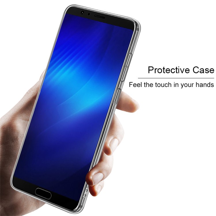 IMAK Crystal Case II Pro for Huawei Honor V10/View 10 Scratch-resistant Clear PC Hard Shell-4