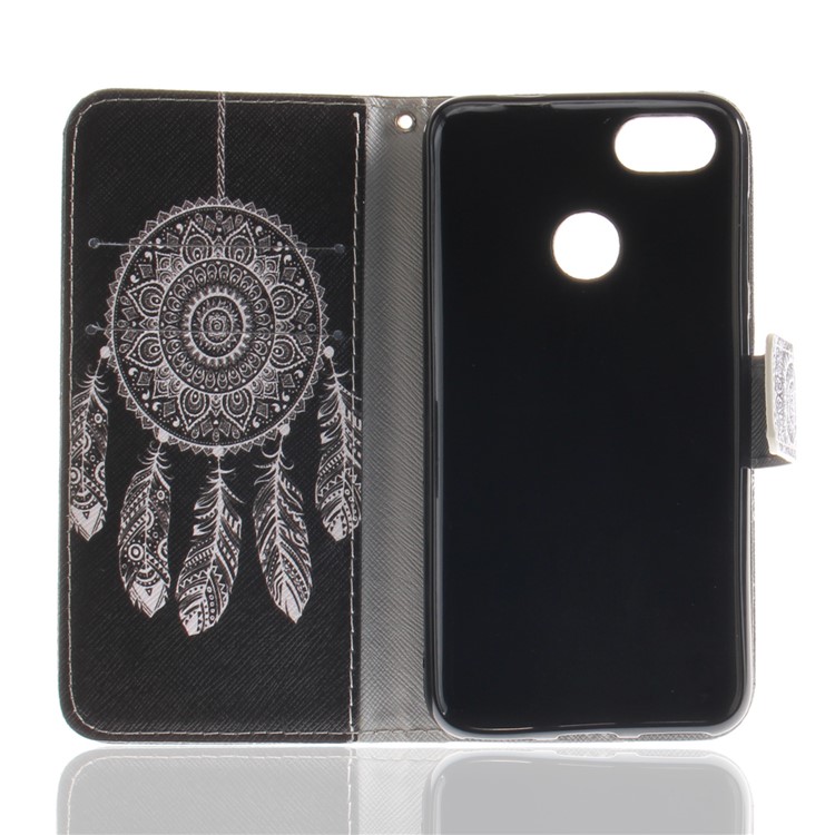 Patterned PU Leather Stand Phone Shell for Huawei P9 lite mini / Y6 Pro (2017) / Enjoy 7 - Dream Catcher-10