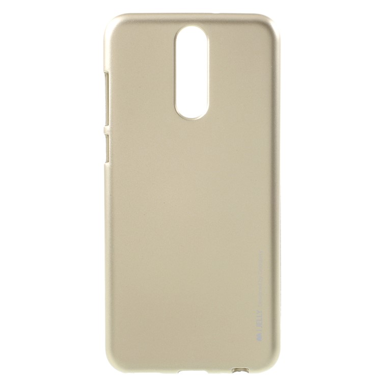 MERCURY GOOSPERY i JELLY TPU Mobile Phone Casing for Huawei Mate 10 Lite / nova 2i / Maimang 6 / Honor 9i (India) - Gold-1