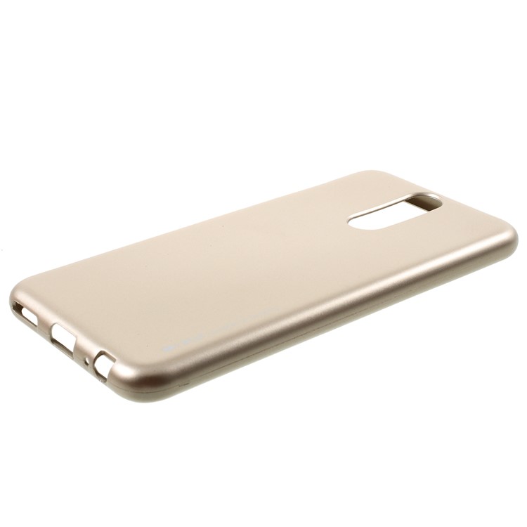 MERCURY GOOSPERY i JELLY TPU Mobile Phone Casing for Huawei Mate 10 Lite / nova 2i / Maimang 6 / Honor 9i (India) - Gold-2