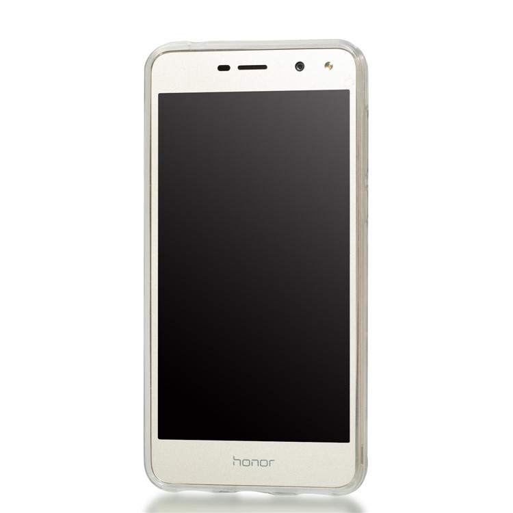 Clear Flash Powder IMD TPU Phone Case for Huawei Y5 (2017) / Y6 (2017) - Unicorn-2