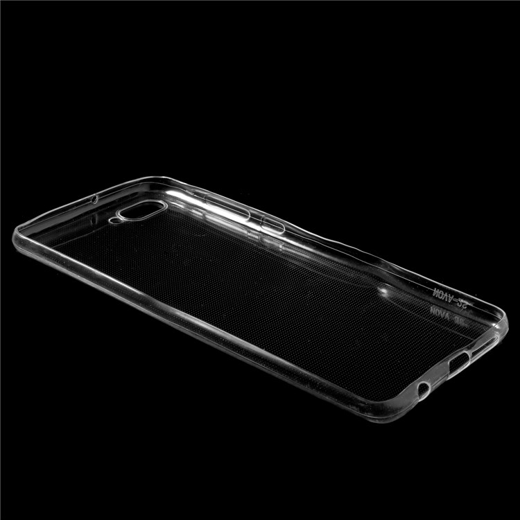 Ultra Thin Soft Clear TPU Cell Phone Cover for Huawei nova 2s-3