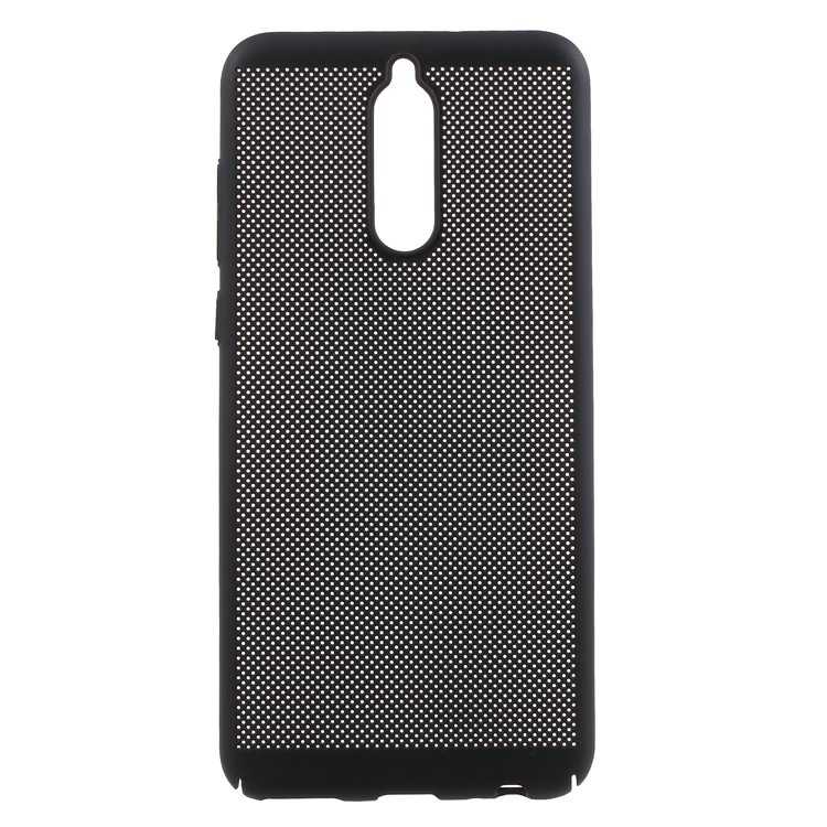 Hollow Mesh Heat Dissipation PC Shell for Huawei Mate 10 Lite / nova 2i / Maimang 6 / Honor 9i (India) - Black-1