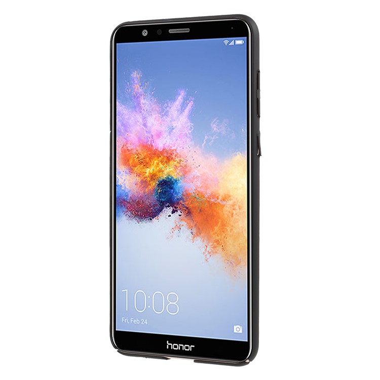 Hollow Mesh Heat Dissipation PC Cover Case for Huawei Honor 7X - Black-2