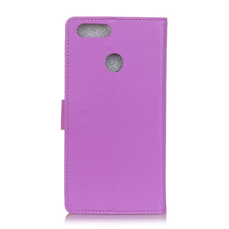 Flip Leather Wallet Stand Mobile Cover for Huawei Honor 9 Youth Edition/Honor 9 Lite - Purple-3