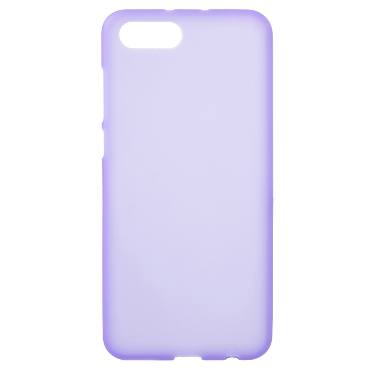 Double-sided Matte TPU Cell Phone Case for Huawei Honor V10 / View 10 - Purple-1