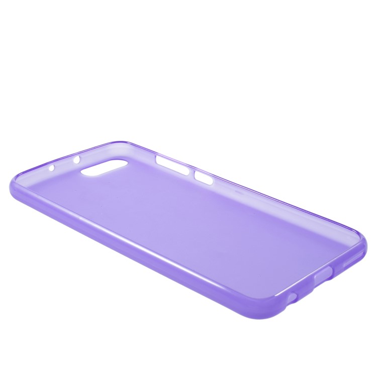 Double-sided Matte TPU Cell Phone Case for Huawei Honor V10 / View 10 - Purple-3