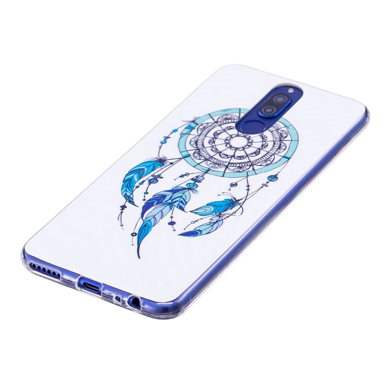 Luminous Glow Pattern Printing TPU Back Phone Case for Huawei Mate 10 Lite / nova 2i / Maimang 6 / Honor 9i (India) - Dream Catcher-2