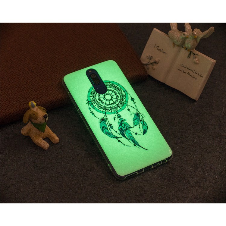 Luminous Glow Pattern Printing TPU Back Phone Case for Huawei Mate 10 Lite / nova 2i / Maimang 6 / Honor 9i (India) - Dream Catcher-6
