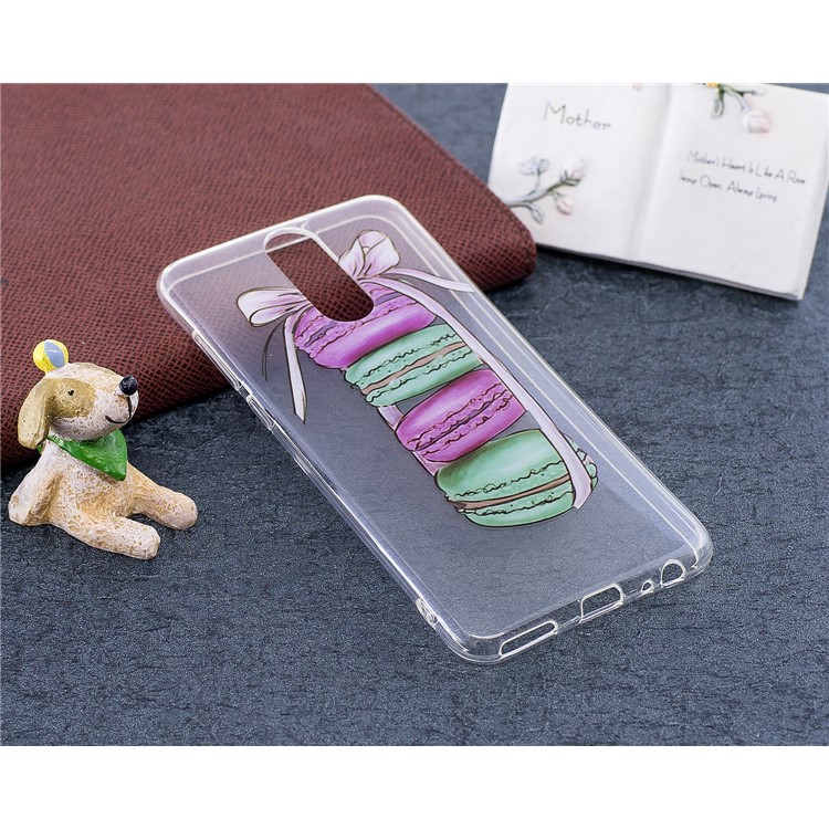 Pattern Printing IMD TPU Case for Huawei Mate 10 Lite / nova 2i / Maimang 6 / Honor 9i (India) - Macaroon Pattern-4