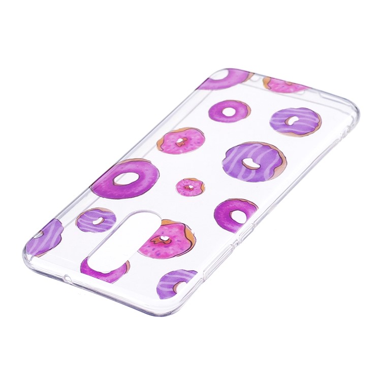 Pattern Printing IMD TPU Phone Cover for Huawei Mate 10 Lite / nova 2i / Maimang 6 / Honor 9i (India) - Doughnut Pattern-3