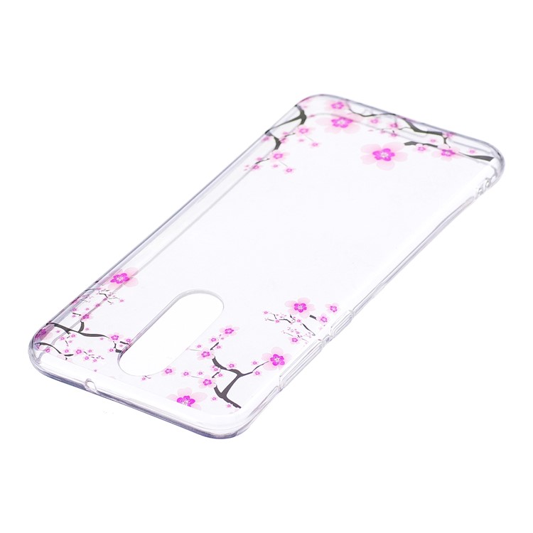 Pattern Printing IMD TPU Phone Shell for Huawei Mate 10 Lite / nova 2i / Maimang 6 / Honor 9i (India) - Plum Blossom-3