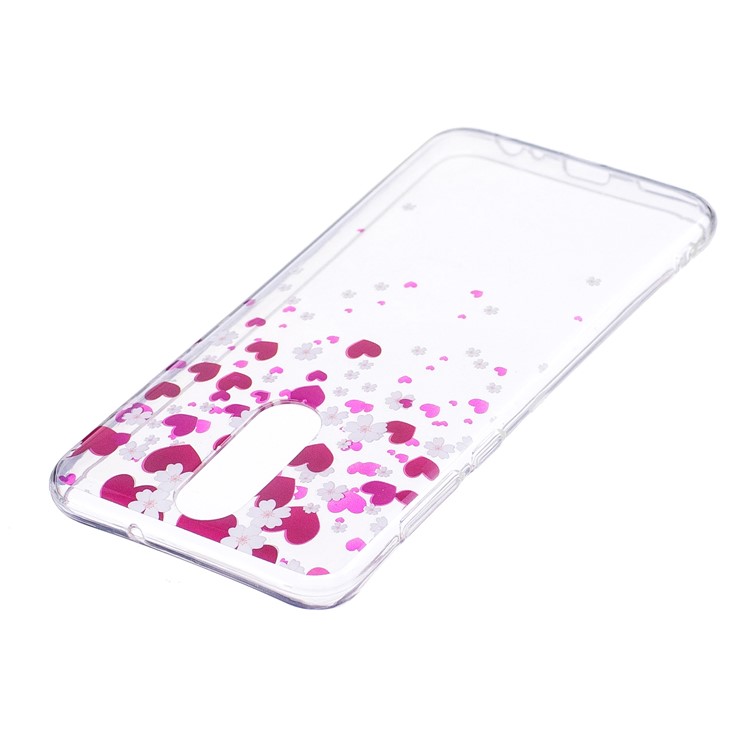 Pattern Printing IMD TPU Back Case for Huawei Mate 10 Lite / nova 2i / Maimang 6 / Honor 9i (India) - Hearts Pattern-3