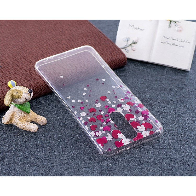 Pattern Printing IMD TPU Back Case for Huawei Mate 10 Lite / nova 2i / Maimang 6 / Honor 9i (India) - Hearts Pattern-5