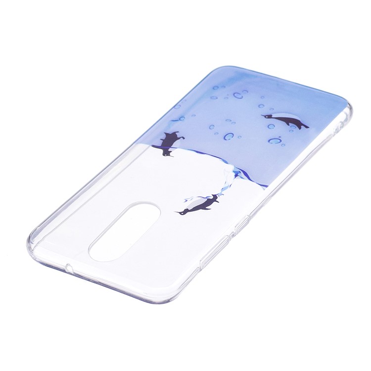 Pattern Printing IMD TPU Protection Cover for Huawei Mate 10 Lite / nova 2i / Maimang 6 / Honor 9i (India) - Lovely Penguin-3