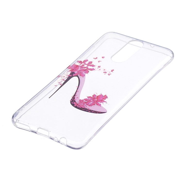 Pattern Printing IMD TPU Protector Shell for Huawei Mate 10 Lite / nova 2i / Maimang 6 / Honor 9i (India) - High-heeled Shoes-2