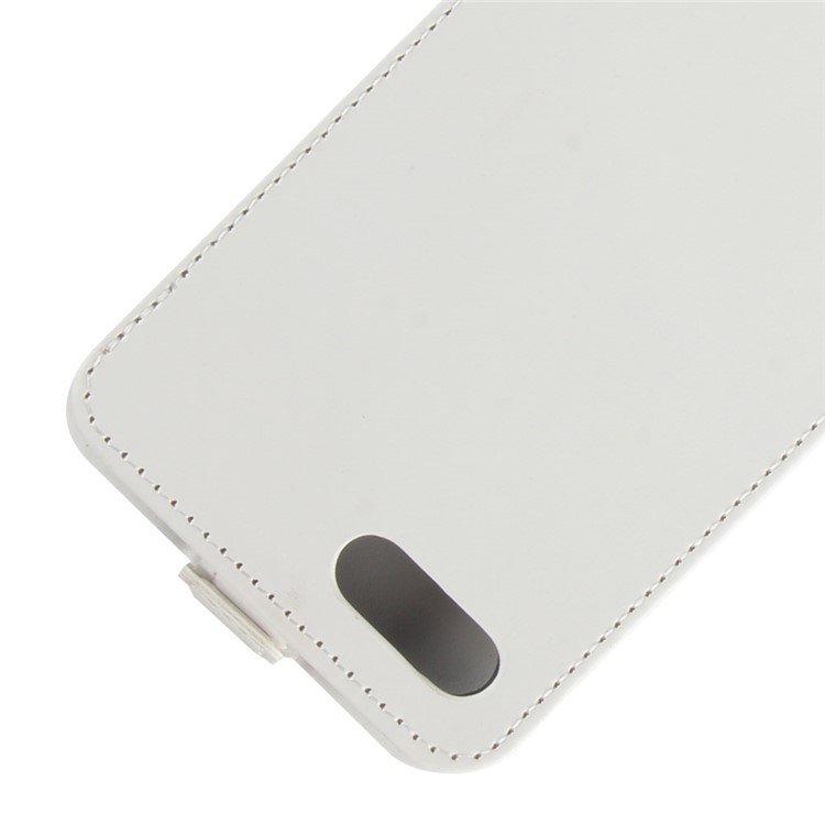 Crazy Horse Vertical Flip Leather Mobile Phone Cover with Card/Photo Slot for Huawei Honor View 10 / V10 - White-2