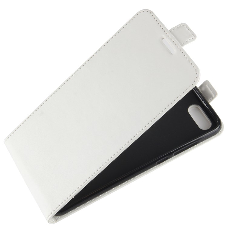Crazy Horse Vertical Flip Leather Mobile Phone Cover with Card/Photo Slot for Huawei Honor View 10 / V10 - White-3