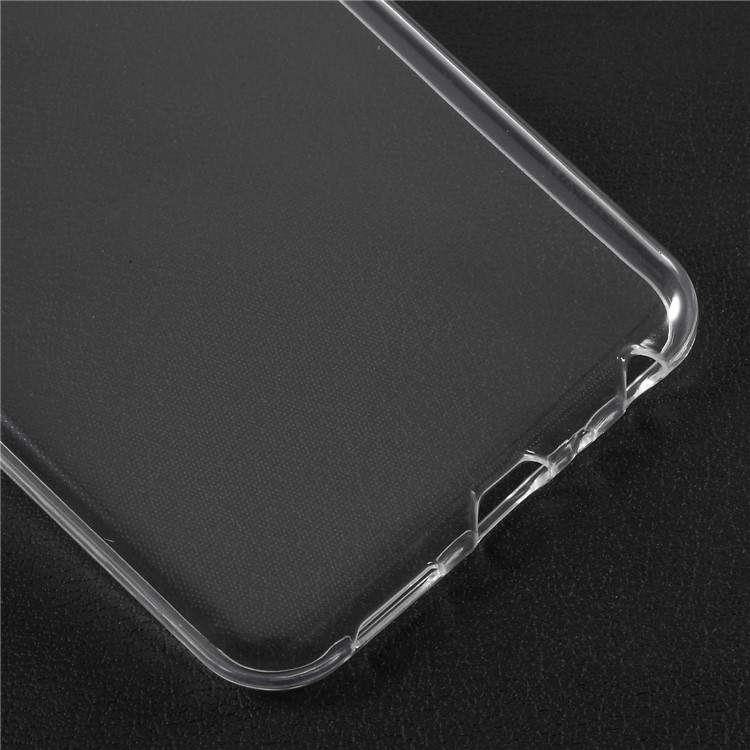 Accessoire De Cas De Téléphone TPU Transparent Transparent Transparent Ultra-mince Pour Huawei P Smart / Profiter 7s