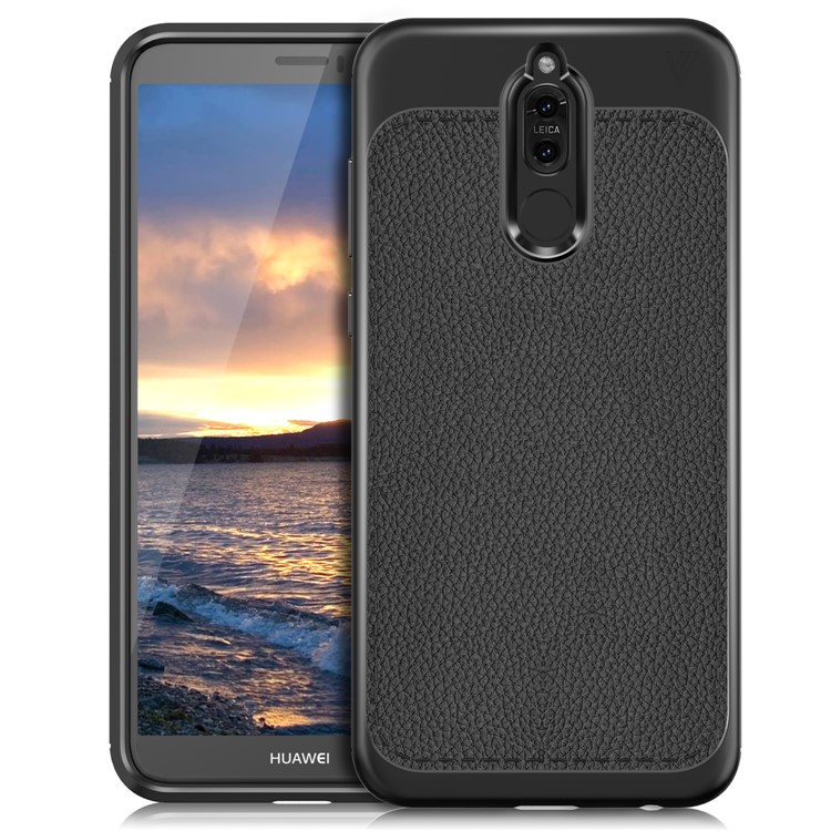 LENUO Gentlemen Series Soft TPU Case for Huawei Mate 10 Lite / nova 2i / Maimang 6 / Honor 9i (India) - Black-3